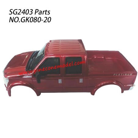 GK080-20 Car Shell 19 Parts For Pinecone Model SG2403 RC Truck