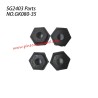 GK080-35 Wheel Hexagonal Sleeve Parts For Pinecone Forest SG2403