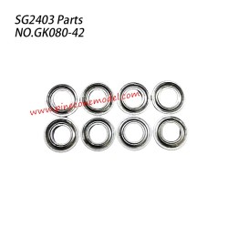 GK080-42 6x3x2.5 Rotating Bearing Parts For Pinecone Forest SG2403