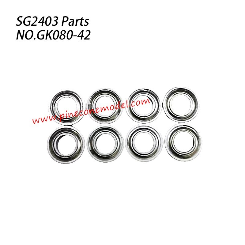 GK080-42 6x3x2.5 Rotating Bearing Parts For Pinecone Forest SG2403