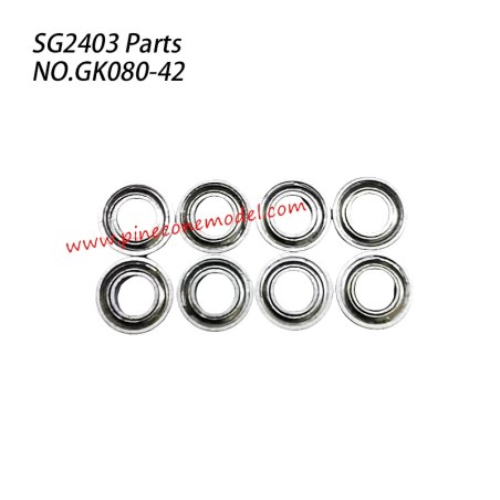GK080-42 6x3x2.5 Rotating Bearing Parts For Pinecone Forest SG2403