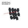 GK080-47 Double-Ended Wave Head Parts For Pinecone Forest SG2403