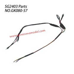 GK080-57 Car Shell Light Wire Parts For Pinecone Forest SG2403