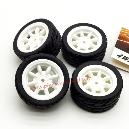 1605-005 Tires Parts For Pinecone Model SG1605 / SG1605Pro RC Car