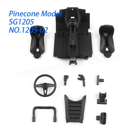 Pinecone Model SG1205 Parts Seat, chassis and interior Kit 1205-02