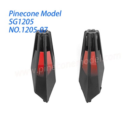 1205-07 Tail Parts For Pinecone Model SG1205 RC Car red
