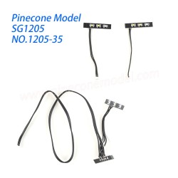 1205-35 Front and rear light panels Parts For SG-RC SG1205 RC Car