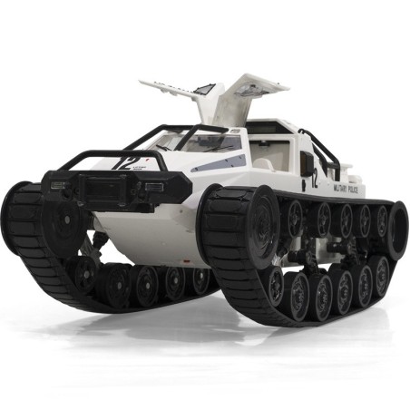 Pinecone Model SG-1203 1/12 High speed Drifting Tank RC Car white open