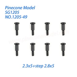 1205-49 Cross step screw (2.3x5, step 2.8x5) Parts For SG-RC SG1205 RC Car