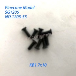 1205-55 Phillips screw (KB1.7x10) Parts For SG-RC SG1205 RC Car