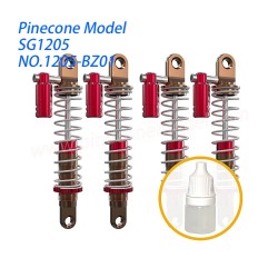 Pinecone Model SG1205 RC Car Parts Metal hydraulic shock absorber with shock absorber oil 1205-BZ01