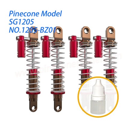 Pinecone Model SG1205 RC Car Parts Metal hydraulic shock absorber with shock absorber oil 1205-BZ01