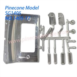 1405-17 Window, Light Cover Parts For Pinecone Model SG-1405 RC Truck
