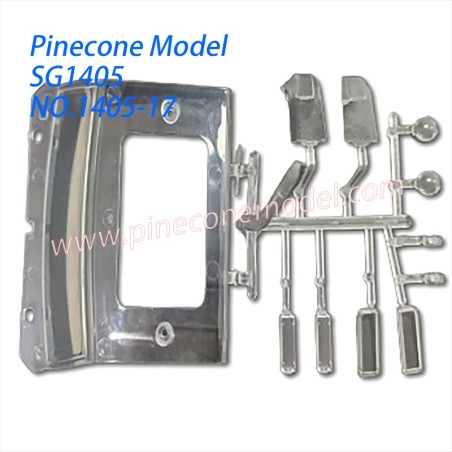1405-17 Window, Light Cover Parts For Pinecone Model SG-1405 RC Truck