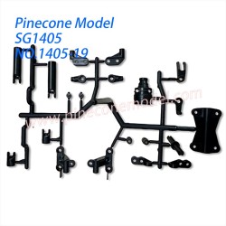 1405-19 Middle Transmission Parts For Pinecone Model SG-1405 RC Truck