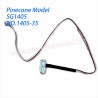 1405-35 1406 left rear light panel Parts For Pinecone Model SG-1405 RC Truck