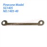 1405-40 lower swing arm reinforcement arm brances Parts For Pinecone Model SG-1405 RC Truck