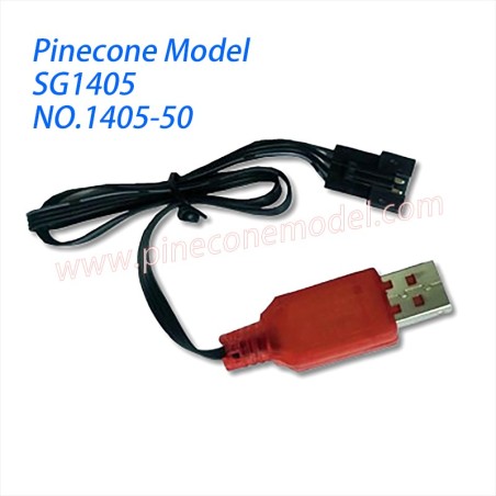 1405-50 USB charging cable Parts For Pinecone Model SG-1405 RC Truck