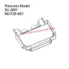 P28-003 Receiver Box Parts For Pinecone Model SG2801 RC Car