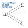P28-004 Y-type Axle Bracket Parts For Pinecone Model SG2801 RC Car