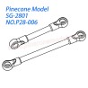 P28-006 Steering rod, Servo pull rod Parts For Pinecone Model SG2801 RC Car