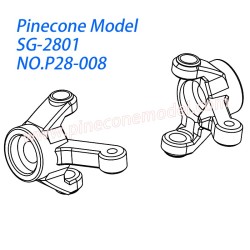 P28-008 Steering wheel seat (L+R) Parts For Pinecone Model SG2801 RC Car