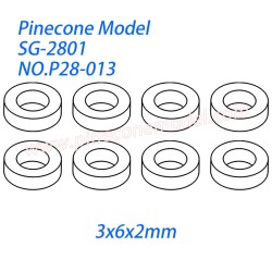 P28-013 (3x6x2mm) Bushing Parts For Pinecone Model SG2801 RC Car