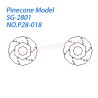 P28-018-2 POM coupler Parts For Pinecone Model SG2801 RC Car