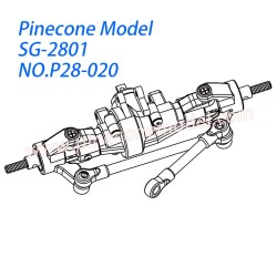 P28-020 Front axle assembly Parts For Pinecone Model SG2801 RC Car