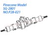 P28-021 Rear axle assembly Parts For Pinecone Model SG2801 RC Car