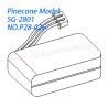 P28-026 7.4V 350mAh lithium battery Parts For Pinecone Model SG2801 RC Car