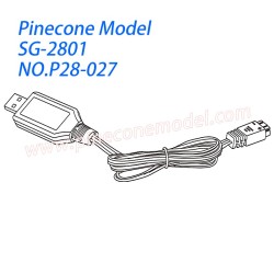 P28-027 USB charging cable Parts For Pinecone Model SG2801 RC Car