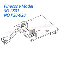 P28-028 Receiver board Parts For Pinecone Model SG2801 RC Car