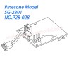 P28-028 Receiver board Parts For Pinecone Model SG2801 RC Car