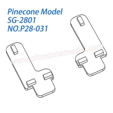 P28-031 Taillight assembly Parts For Pinecone Model SG2801 RC Car