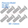 LS011 Cross countersunk tapping screw (KB 1.7x6mm) Parts For SG-RC SG2801