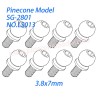 LS013 Hexagon socket head single ball screw (3.8x7mm) Parts For SG-RC SG2801