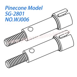 WJ006 Front axle drive cup Parts For SG-RC SG2801