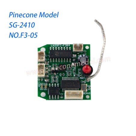 F3-05 Receiver Board with Gyroscope Parts For SG Pinecone Model SG2410
