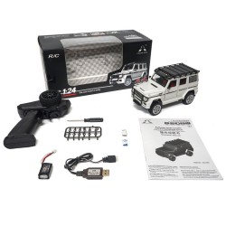 Pinecone Forest SG-2401 1/24 2.4Ghz 4WD High-Speed RC Truck white