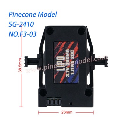 F3-03 Lithium Battery with Charging Protection Board Parts For SG Pinecone Model SG2410