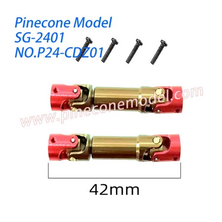 P24-CDZ01 Upgrade Metal Drive Shaft Parts For SG-RC SG2401