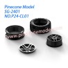 P24-CL01 Metal Hub Wheel Parts For SG-RC SG2401 Split