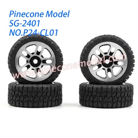 P24-CL01 Metal Hub Wheel Parts For SG-RC SG2401