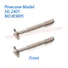 WJ005 Front Axle Drive Dog Bone Parts For SG Pinecone Forest 2401