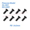 LS001 Phillips Round Head Tapping Screws (PB 1.4x3mm) Parts For SG Pinecone Forest 2401