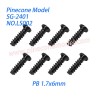 LS002 Phillips Round Head Tapping Screws (PB 1.7x6mm) Parts For SG Pinecone Forest 2401