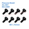 LS009 Phillips Cup Head Tapping Screws (HB 1.7X3mm) Screw Parts For SG Pinecone Forest 2401