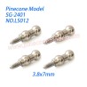 LS012 Hexagon Socket Head Cap Screws (3.8x7mm) Parts For SG Pinecone Forest 2401