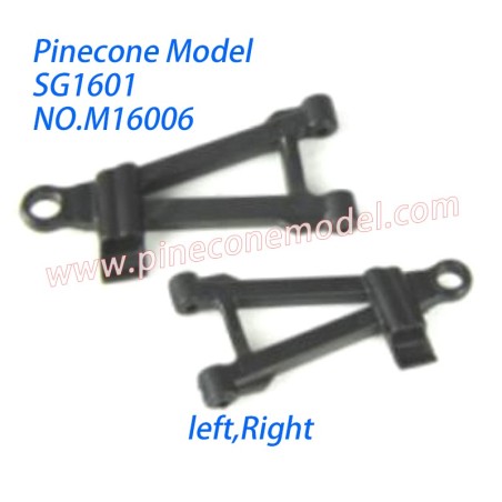 M16006 Front Lower Suspension Arms (left,Right) Parts For SG Pinecone Model SG 1601 RC Car